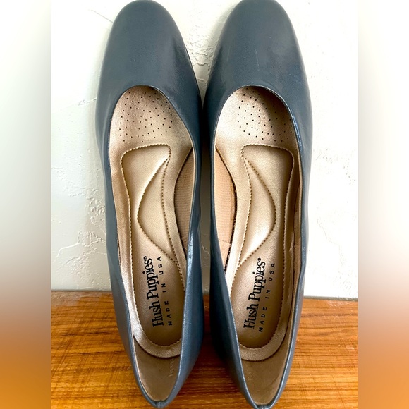Hush Puppies Shoes - Hush Puppies Grey Pump Shoes Size
